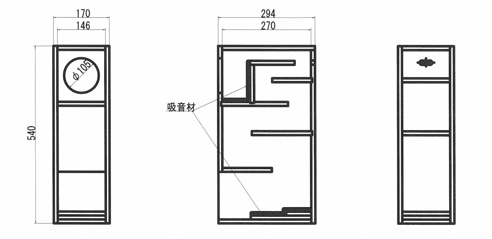 BW-1200（図面）